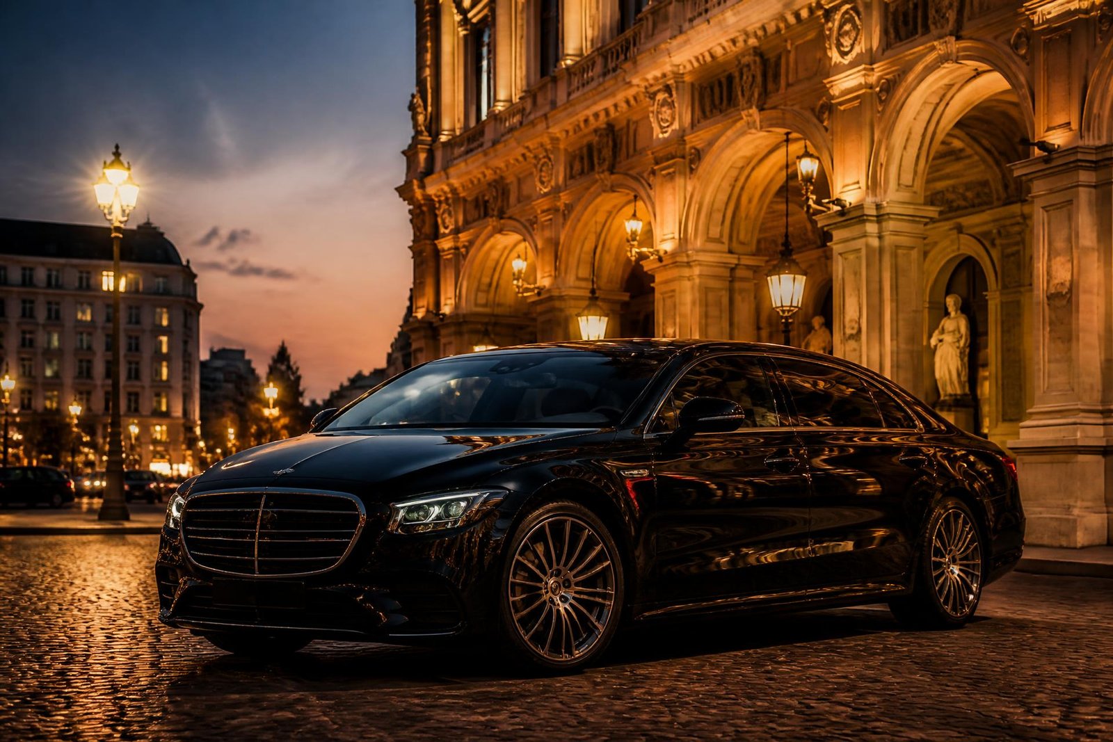 Luxury chauffeur service in Vienna and Europe